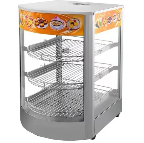 Stainless Steel Food Warmer Display