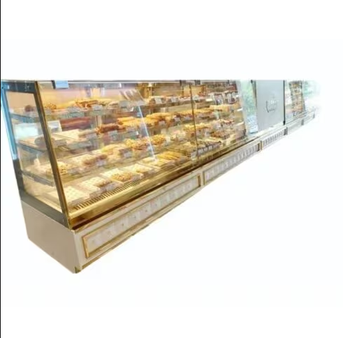 Glass Food And Bakery Display Counter